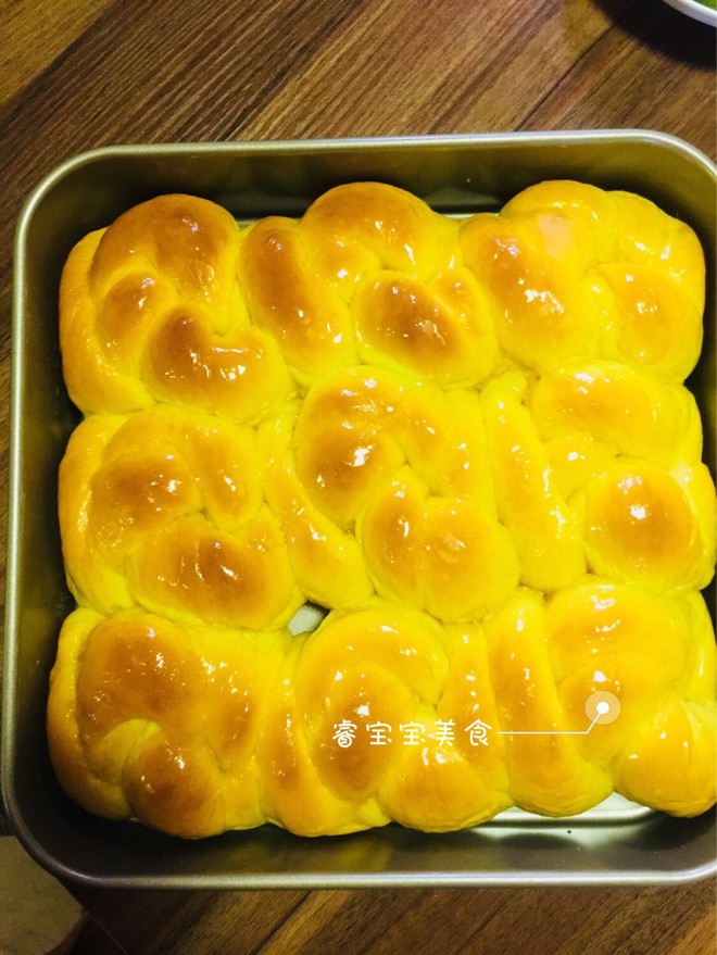 南瓜老面包 制作方法