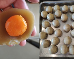 广式月饼-蛋黄莲蓉月饼 制作方法