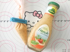 冠利沙拉酱-全麦肉松堡 制作方法