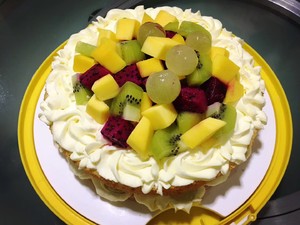 8寸圆模海绵蛋糕  制作方法