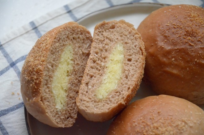 巧克力椰蓉面包(45升烤箱记录) 制作方法