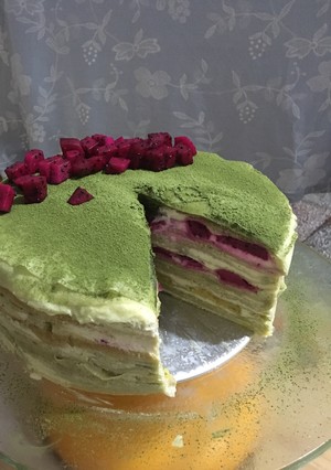 抹茶千层蛋糕 制作方法