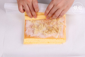 外Q内软的冰皮蛋糕卷，口感超丰富~