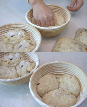 燕麦核桃软欧包 制作方法