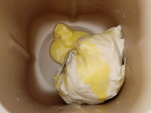 香葱肉松面包条 制作方法