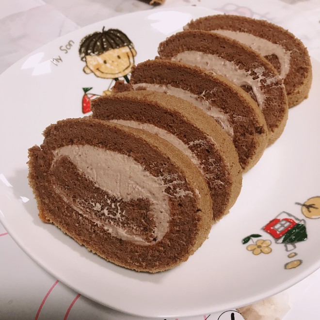 巧克力蛋糕卷  制作方法