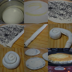 发面芝麻饼 制作方法