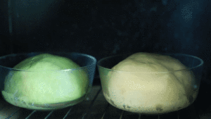 菠菜/牛奶小餐包 制作方法