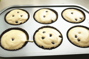 香草棉花糖杯子蛋糕 制作方法