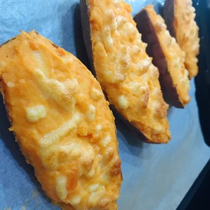 芝士焗番薯 制作方法