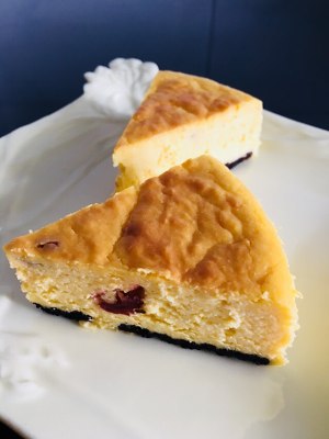 南瓜蔓越莓奶酪蛋糕 制作方法