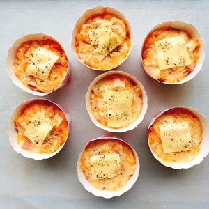 健康的胡萝卜番茄芝士咸马芬 制作方法