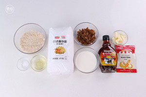 枫糖燕麦吐司 制作方法