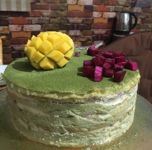 抹茶千层蛋糕 制作方法