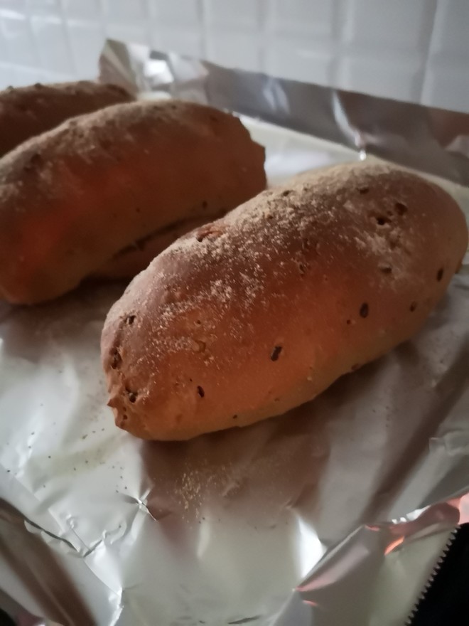 全麦果仁面包 制作方法