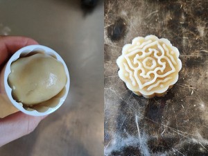 广式月饼-蛋黄莲蓉月饼 制作方法