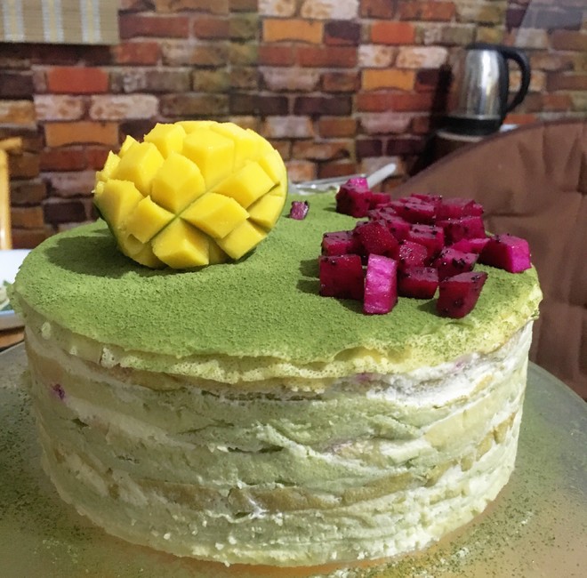 抹茶千层蛋糕 制作方法