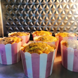 健康的胡萝卜番茄芝士咸马芬 制作方法