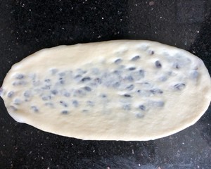 蜜红豆花生酱吐司  制作方法