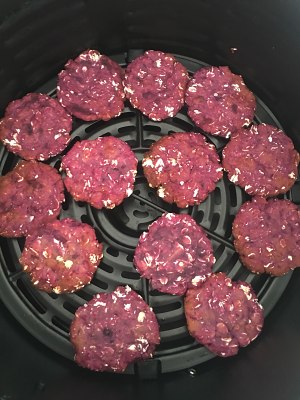 宠物零食燕麦紫薯饼  制作方法