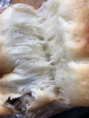 蜜红豆花生酱吐司  制作方法