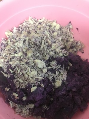 狗零食 紫薯鸡肉狗饼干 制作方法