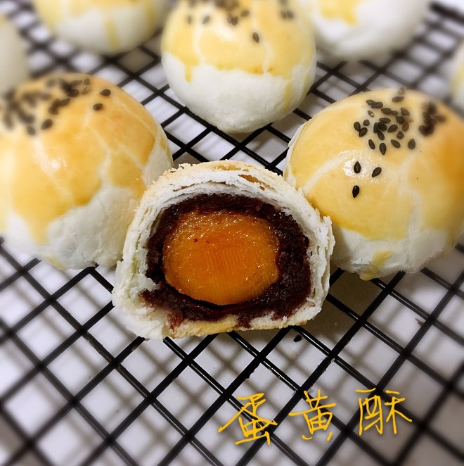 【蛋黄酥的做法步骤图,蛋黄酥怎么做好吃】小諾妈-制作