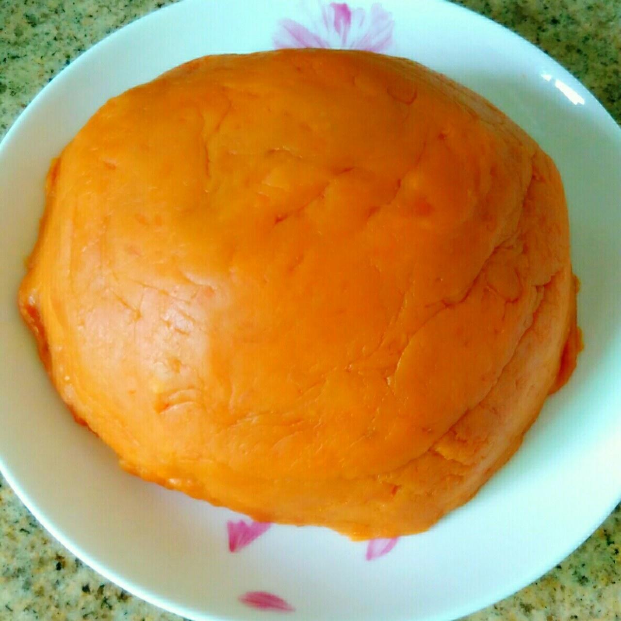 【广式月饼---红薯月饼的做法步骤图】浪漫春天-制作