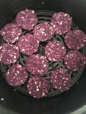 宠物零食燕麦紫薯饼  制作方法