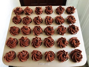 黑玫瑰曲奇饼干  制作方法