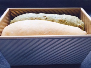 半半双色吐司(无油) 制作方法