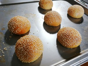 小汉堡包【蒸烤箱版】  制作方法