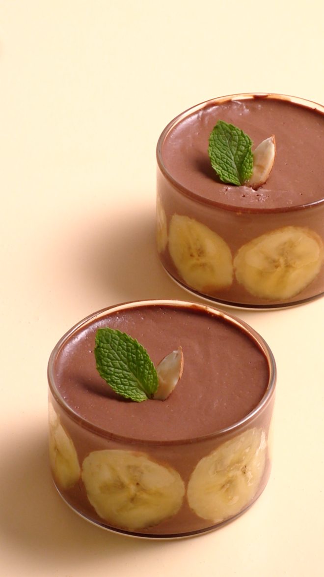 香蕉巧克力慕斯 制作方法