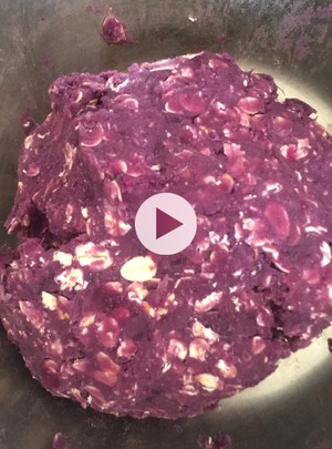 宠物零食燕麦紫薯饼  制作方法