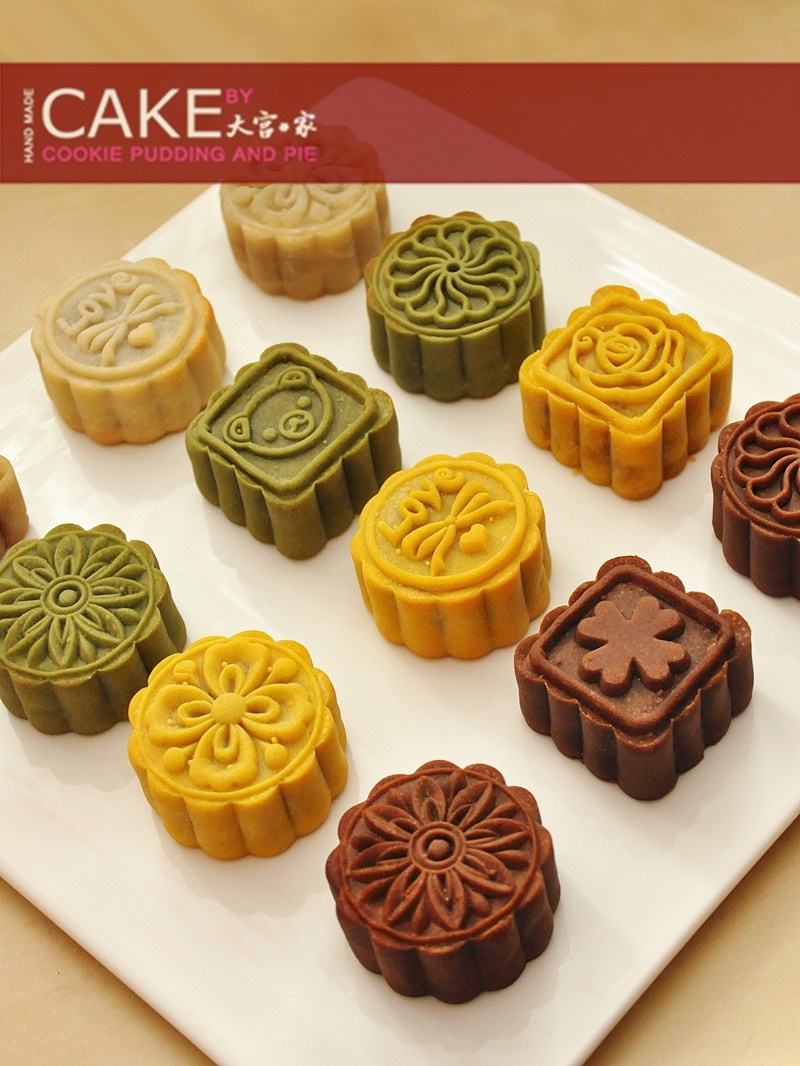 【桃山皮月饼的做法步骤图，桃山皮月饼怎么做好吃】大宫家烘焙公社-制作