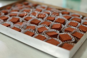 生巧克力（64格硅胶模具版）  制作方法