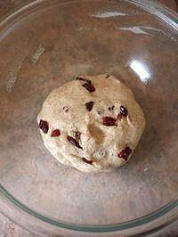 【蔓越莓全麦黑糖面包的做法步骤图】苜同学-制作