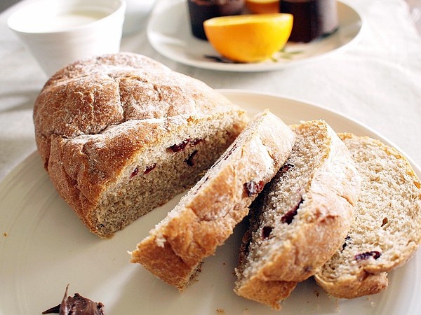 【蔓越莓全麦黑糖面包的做法步骤图】苜同学-制作