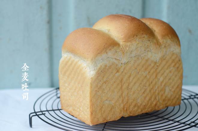 【全麦吐司(70%冷藏中种法)的做法步骤图】天然气小姐—Ariel-制作