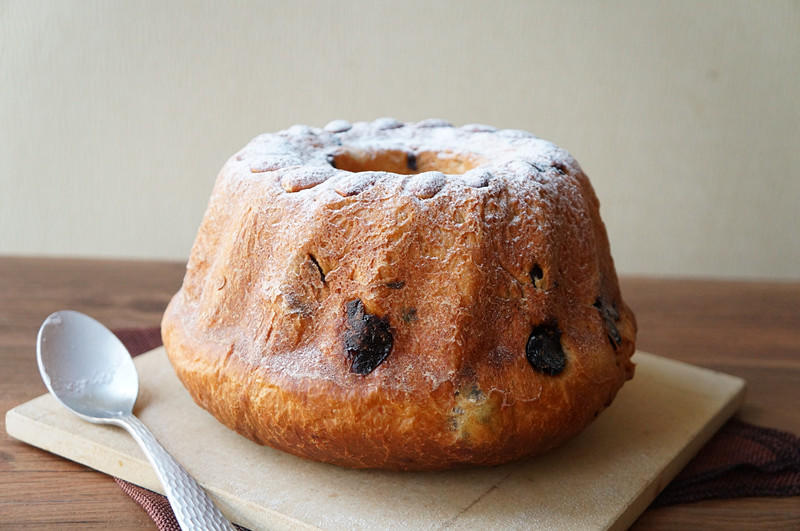 【咕咕洛夫（Kouglof）(原方蓝带学院，已改进)圣诞节必吃经典的做法步骤图】米二乔-制作