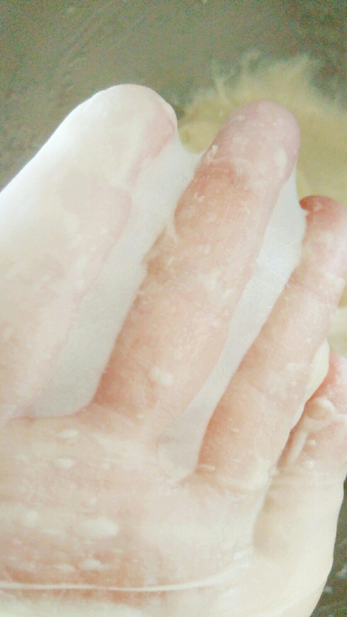 【酸奶吐司（超柔软、保湿、拉丝）的做法步骤图】浪漫春天-制作