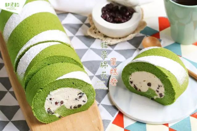 这个小姐姐做的蛋糕卷美到哭！蛋糕卷上的艺术与故事?