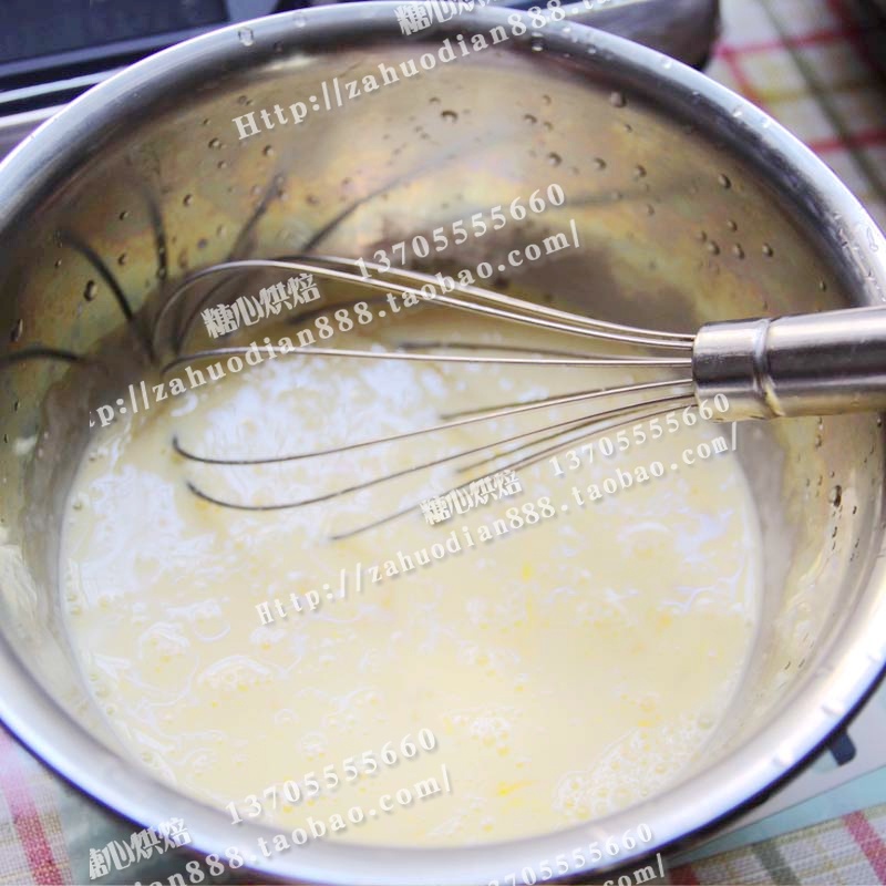 金沙奶黄馅料 低糖更健康