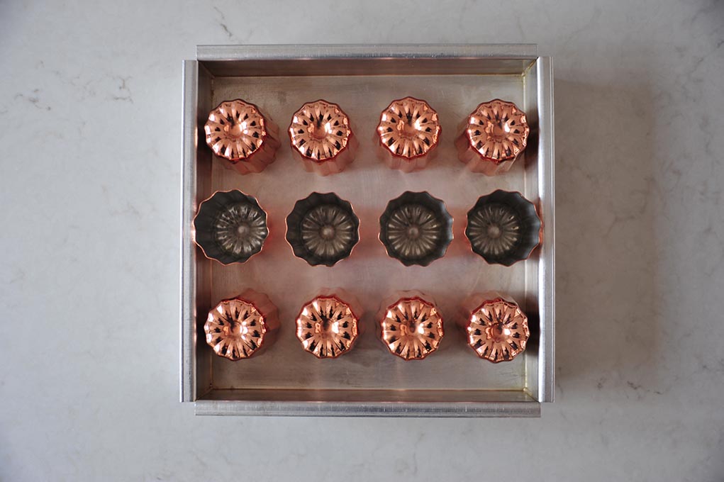 可丽露铜模开模