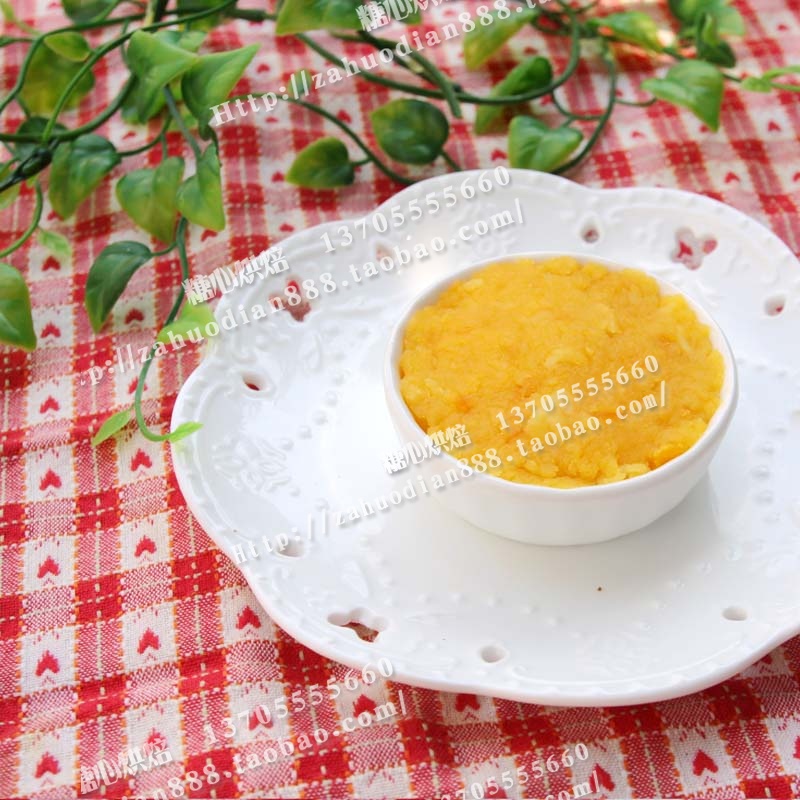 金沙奶黄馅料 低糖更健康