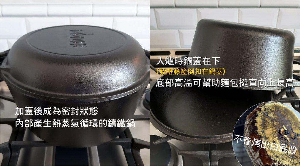 使用铸铁锅或替代品等烘焙问题