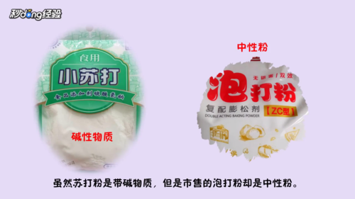 泡打粉和小苏打的区别？