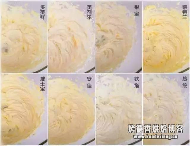 实锤!常用几款的烘焙黄油亲身使用对比感受!烘焙的黄油什么牌子好？