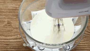 如何更好的打发淡奶油?