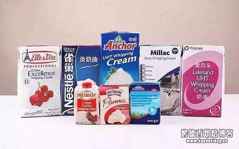 新手学西点烘焙入门篇——淡奶油